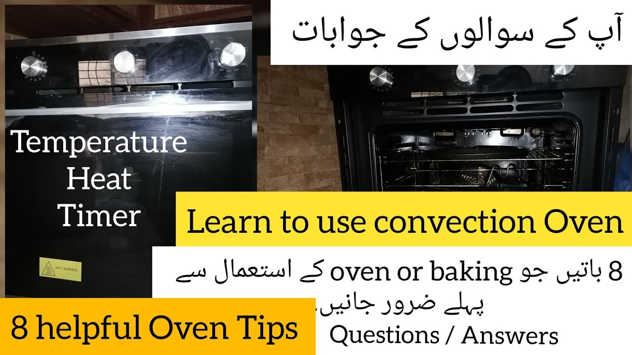 How To Use A Convection Oven Step By Step at Carolyn Lafleur blog