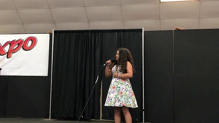 Natalie Rodriguez singing "If I Ain't Got You"