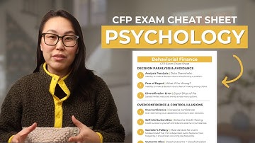 CFP Exam: Psychology of Financial Planning in Just 10 Minutes