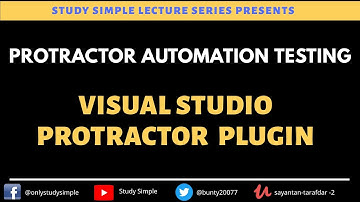 How to Install Protractor Automation Testing Plugin in Visual Studio | Install Protractor  Plugin