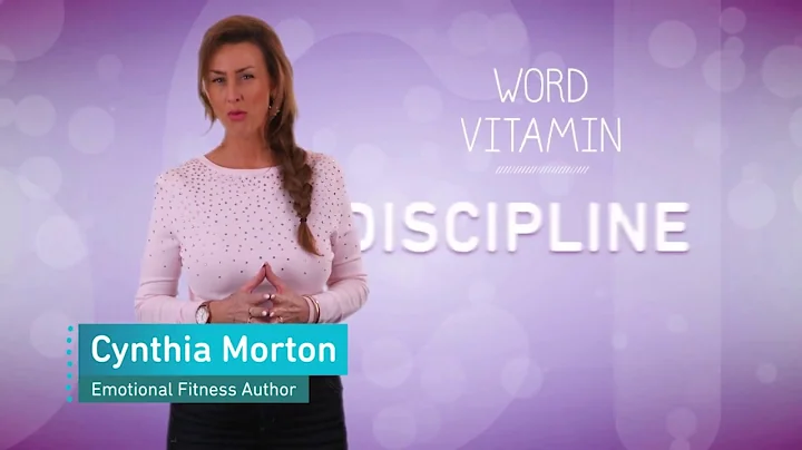 Discipline - Cynthia Morton Word Vitamin - Destina...