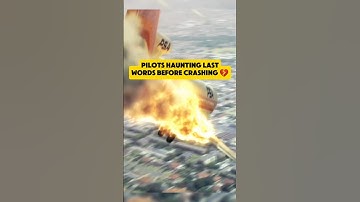 Pilots Last Words Before Crashing Part 1 #shorts #airplane #planespotting #planecrash #viralvideo