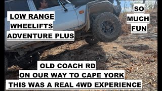 Tackling the Old Coach rd track our way to Cape York Part 3 Toyota 79series 4cyl Landcruiser & N80