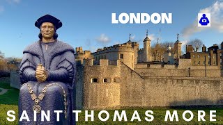 Discover LONDON’s Saint Thomas More  🇬🇧 Exploring London's Catholic History Walking Tour [4K HDR]