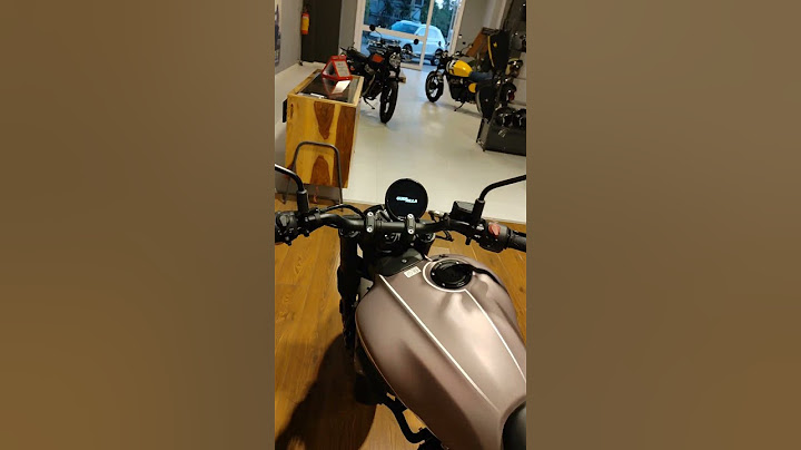 Give me a GRRR for a Guerrilla! New Color Royal Enfield Guerrilla 450