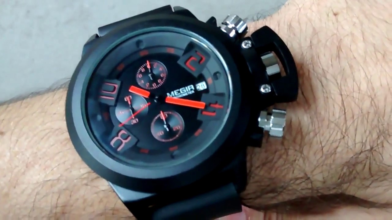 não acreditei - o relogio megir 2002 é todo funcional - YouTube