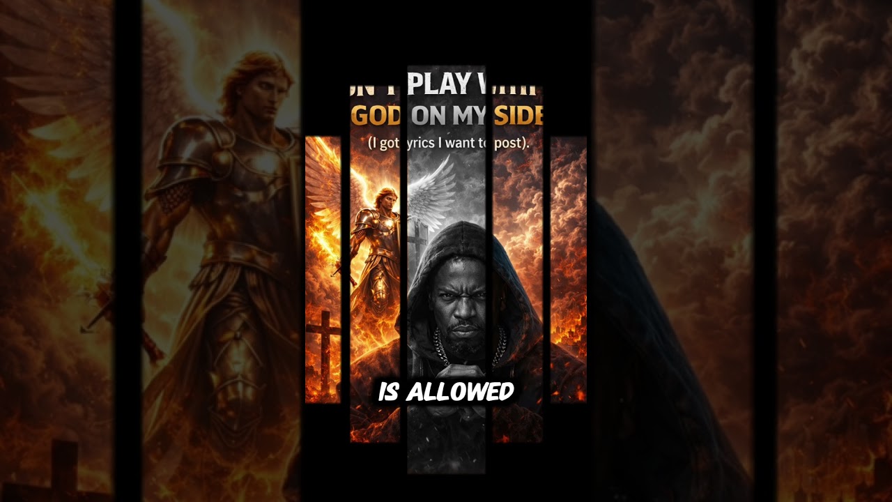 Don't play with me ,God on my side (LYRICS)  