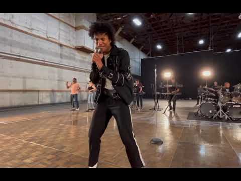 Jaafar Jackson rehearsal to Michael Movie 