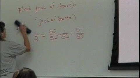 Basic Rules of Probability (part 2)