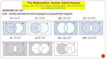 Lesson # 20SC   Mathematics D2 and D4 SC,PSC,JC   Set language and notation, by Zahid Hussain
