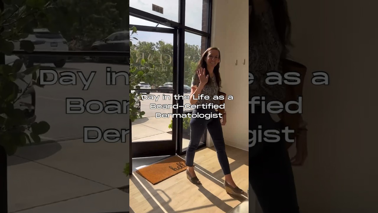 Day in the Life as a Board-Certified Dermatologist 🥼