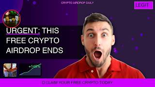 URGENT: This Free Crypto Airdrop Ends in 3 Days - Claim Now