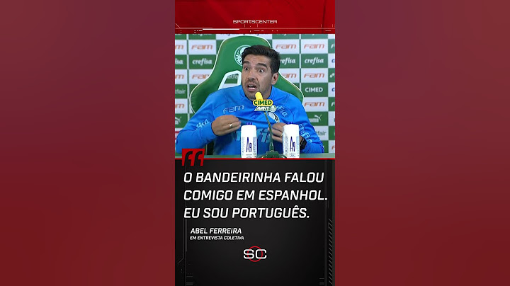 O ABEL FERREIRA FICOU NA BRONCA 🤬🤬 #Shorts