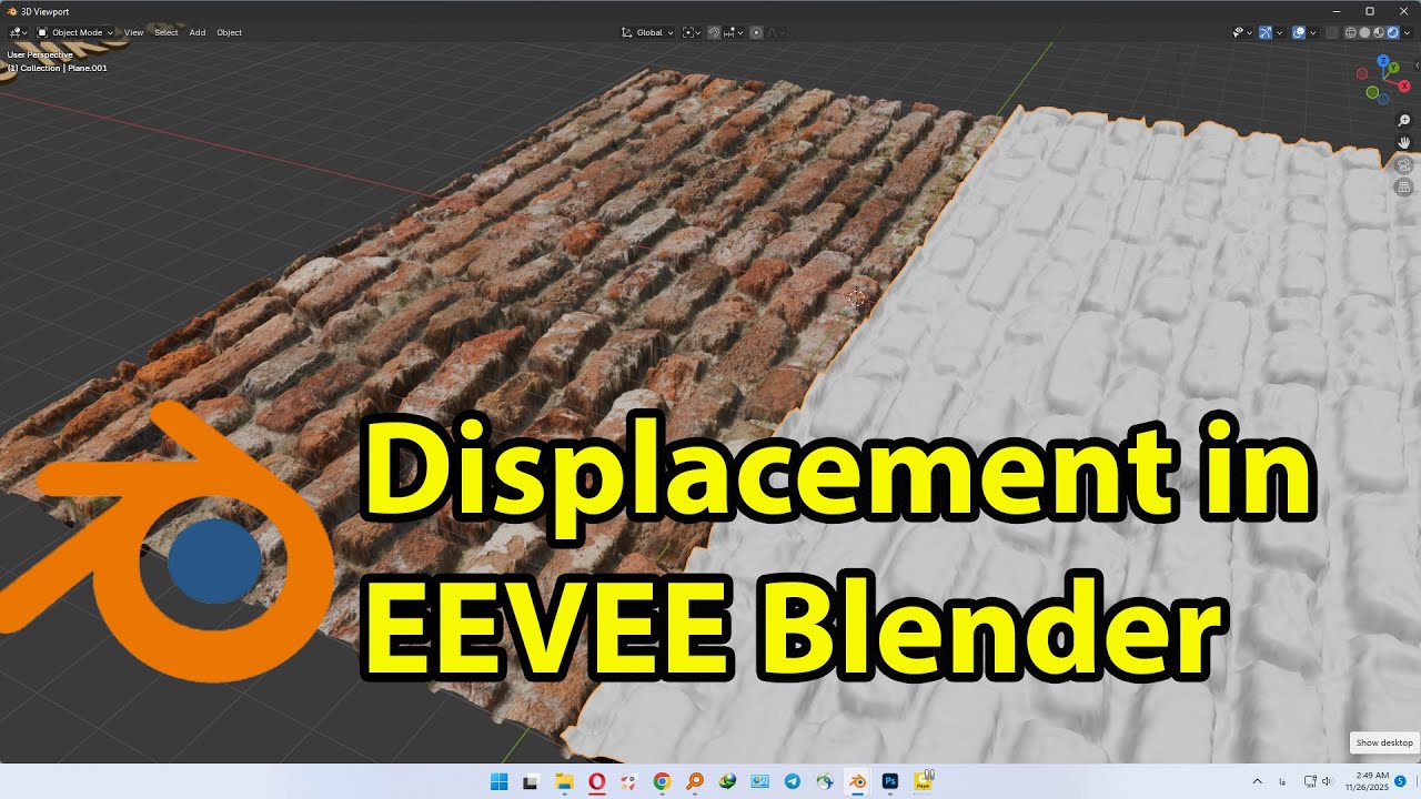 Displacement Effect Example How to Create a Displacement Effect Using a Downloaded Texture | Easy ...