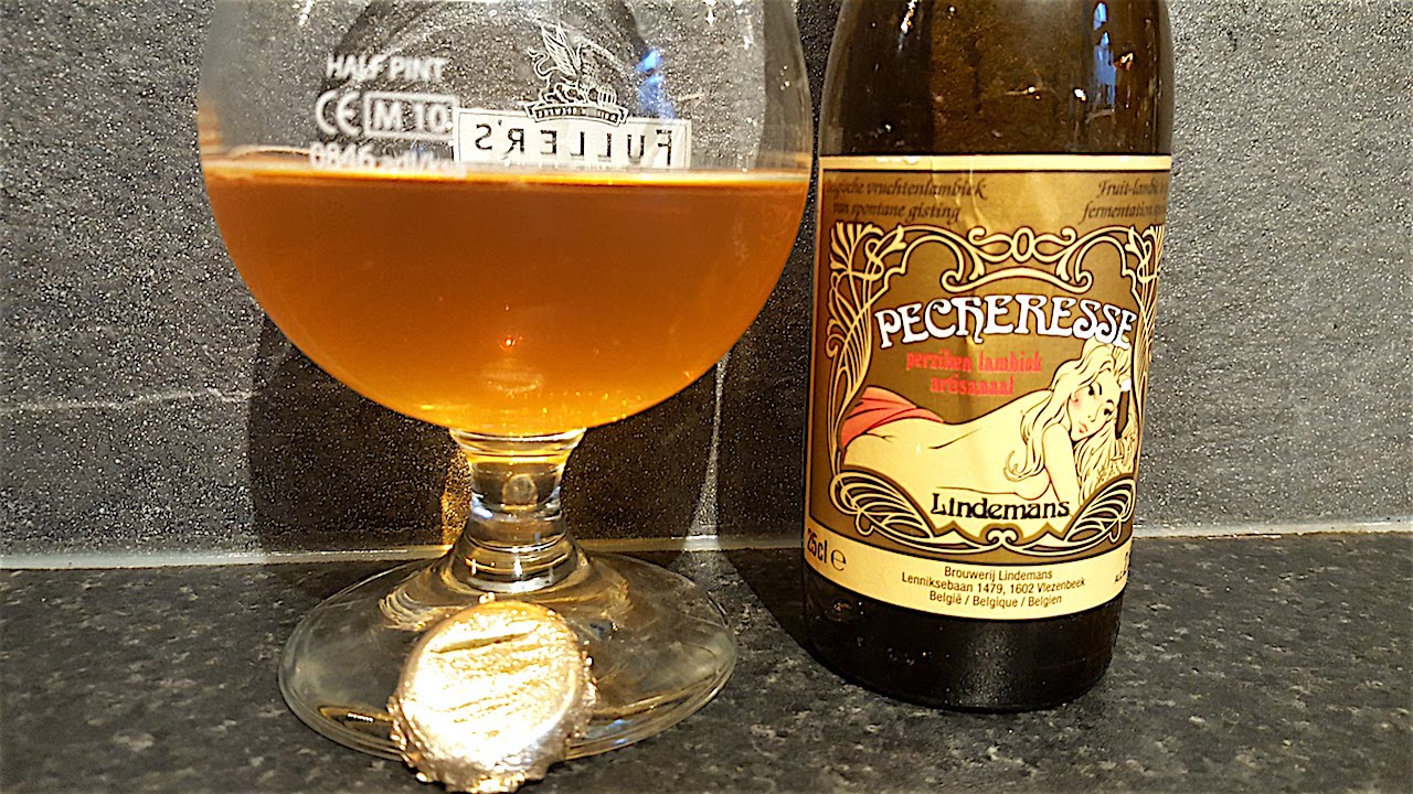 r craft beer Peach  Craft Beer Belgian  Pecheresse Lambic Lindemans