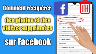 Comment récupérer des photos et des vidéos supprimées sur Facebook (2023) | screenshot 3