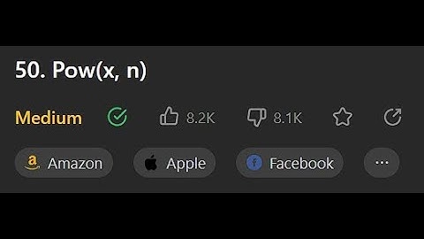 [Leetcode Daily Jul 24] 50. Pow(x, n) (Python 中文詳解)