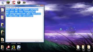 Como instalar Python y ejecutar Hola Mundo