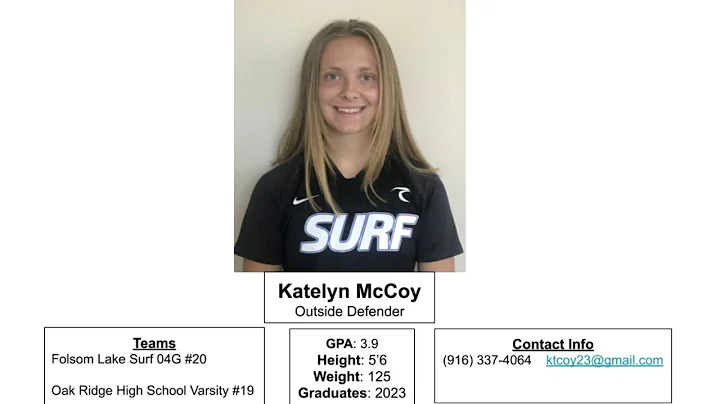 Katelyn McCoy recruiting highlight video