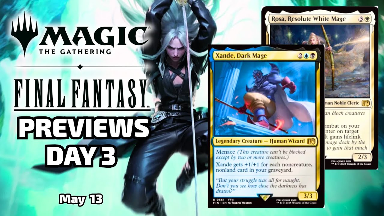 Final Fantasy Cards Are Gonna Be TOUGH! | MTG Spoilers Reviews