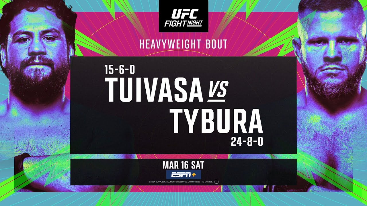 UFC Vegas 88: Tuivasa vs Tybura - March 16 | Fight Promo