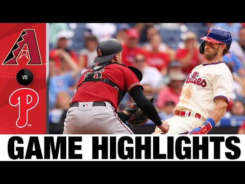 D-backs vs. Phillies Game Highlights (8/29/21) | MLB Highlights