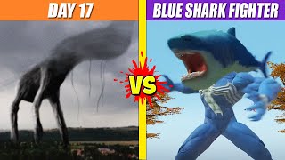 Day 17 vs Great Blue Shark Fighter (Tim Zizi) | SPORE