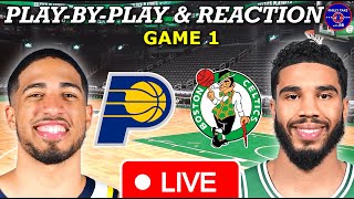 Indiana Pacers vs Boston Celtics Game 1 Live Play-By-Play & Reaction
