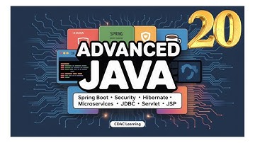 Advance Java Day 8.1 | JSP Directives, URL Rewriting, JSTL, Java Beans, Request Dispatch | CDAC