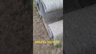 🌿 Nature Has No Sharp Edges ⛰️ #NatureVsHuman #OrganicDesign #3DPrinting