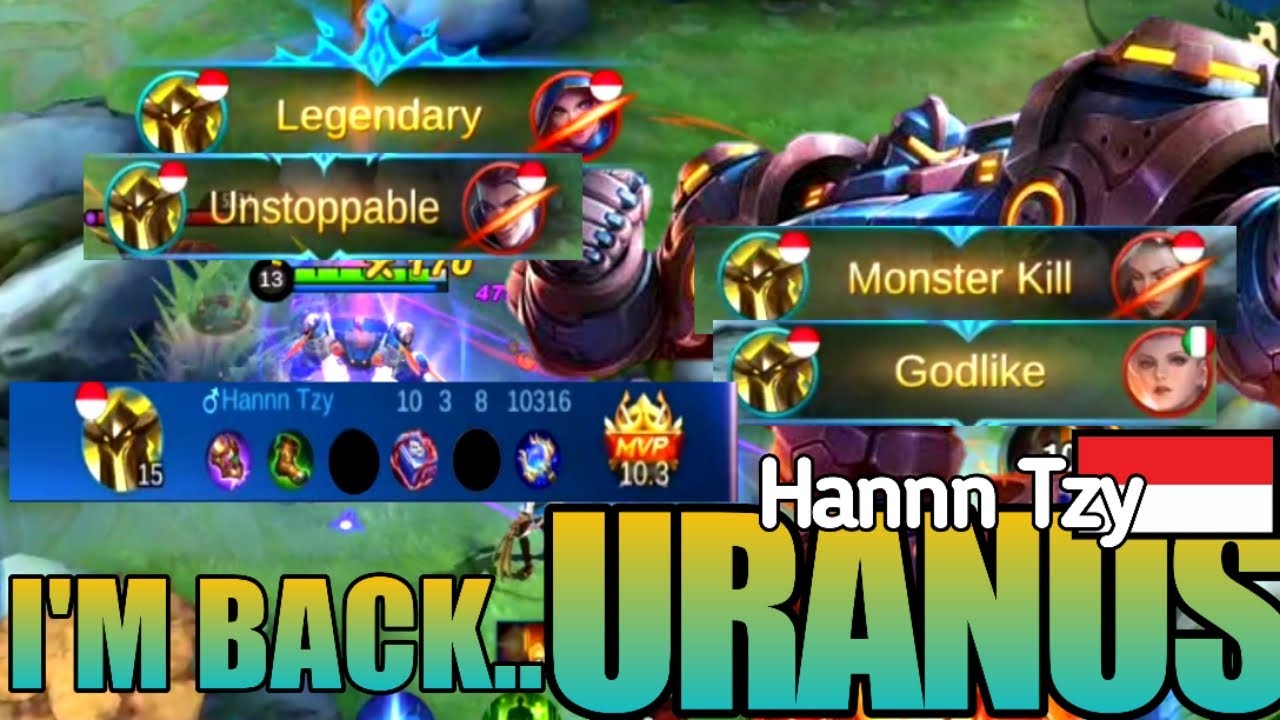 URANUS IS BACK SUPER ANONYING TANK|| BEST BUILD 2020 || BY HANN TZY