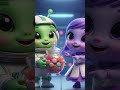 Akibat pelit | kisah indahnya berbagi ❤️ Cerita Alien Lucu #shorts #ceritaanak #kartun #cartoon