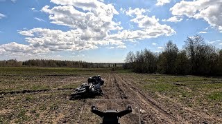 #30 KTM 390 Adventure SW | Первые падения Kove 500X  катаем в Агалатово  с G-Moto Cross X