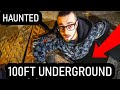 SCARIEST ENCOUNTER EXPLORING HAUNTED UNDERGEOUND BUNKER TUNNELS (VERY SCARY)
