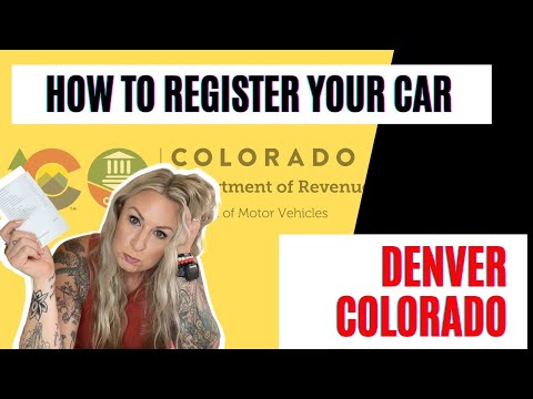How To Check If My Car Is Registered In Colorado