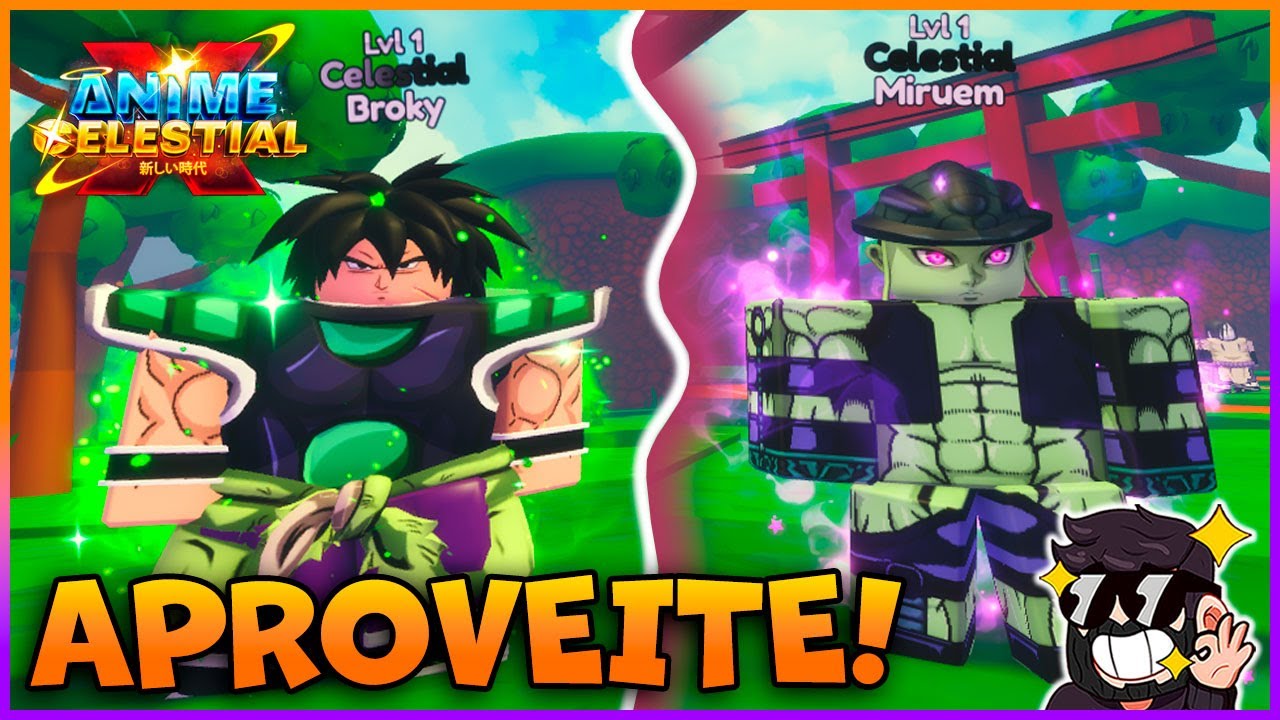 ANIME CELESTIAL X LANÇOU E JÁ PEGUEI TODOS OS SECRETOS DO JOGO!