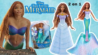 The Little Mermaid 🧜‍♀️ Disney Live Action Ariel 2 in 1 doll Mattel | Toys K