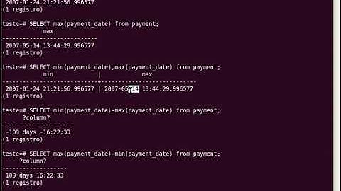 Datas no PostgreSQL é muito divertido!
