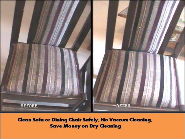 How to Dry Clean Upholstery at Home