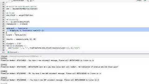 A simple example of text clustering using R 1 mp4