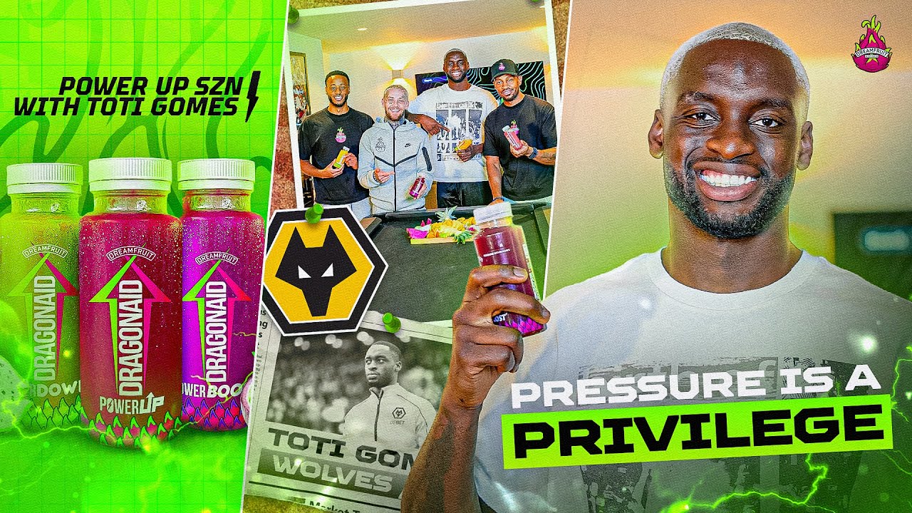 Как питается капитан Премьер-лиги после тренировки: Тоти Гомес! 🔋🍉🐉 | Сезон энергии ⚡