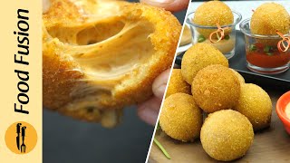 Crispy Mozzarella Cheese Balls Recipe by Food Fusion screenshot 2