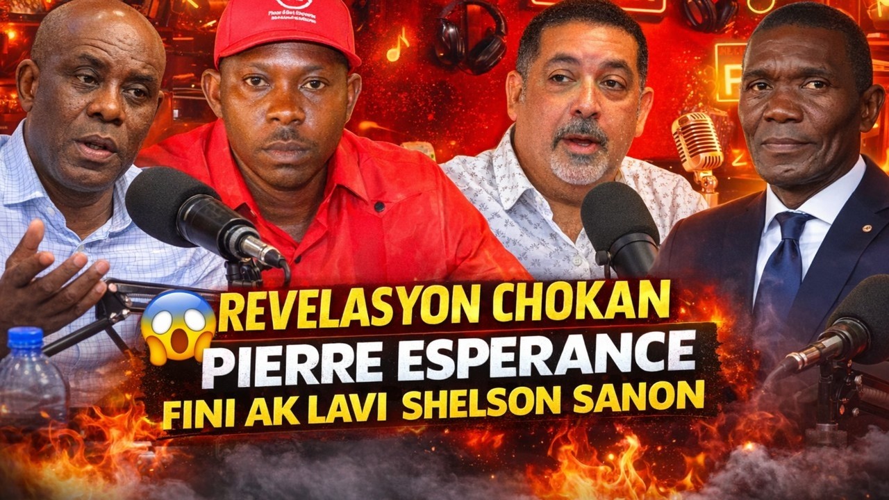 REVELASYON CHOKAN, PIERRE ESPERANCE FINI AK LAVI SHELSON SANON, TOUT ISTWA AK EDO ZENNY, JOE LAMBERT