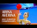 Arina Averina – 2021 European Championships