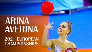 Arina Averina – 2021 European Championships