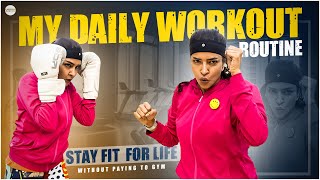 My Daily Workout Routine | Stay Fit For Life | Manchu Lakshmi Prasanna