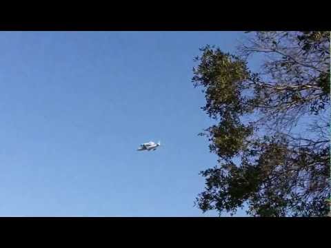 NASA Boeing 747 Shuttle Carrier/Shuttle Endeavour Flyover Stennis Space Center 19 Sep 12