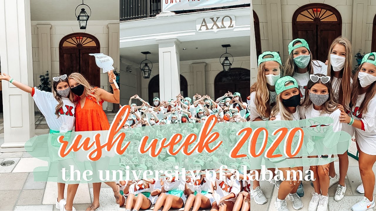 Sorority Recruitment Week The University Of Alabama Rush Youtube