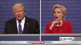 Donald Trump vs  Hillary Clinton Debate Cold Open   SNL