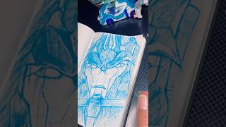 Drawing ULTRA MAGNUS - Transformers: Prime 🩵 #transformersprime #art #drawing #ultramagnus